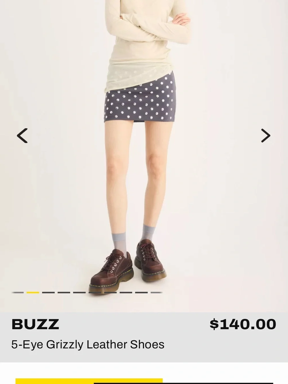 Dr Marten Buzz 5 Eye Grizzly